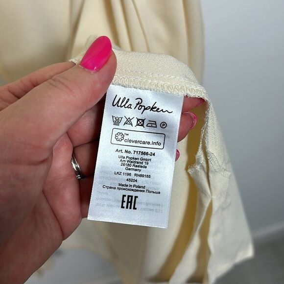 Ulla Popken Longline Long Sleeve Open Front Cardigan In Chalk Size 24/26 - Picture 5 of 9